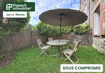 Appartement T2  sous compromis – Rennes – Dinan Chezy  – Rez de jardin – Cave - AG3717-2