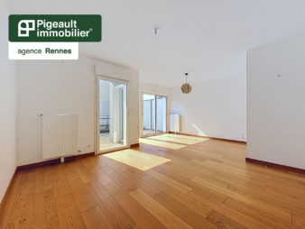 Maison – Appartement T4 en copropriété à vendre – Rennes – Quartier Lorient Saint-Brieuc – Double garage – Terrasse