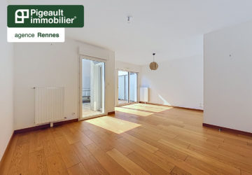 Maison – Appartement T4 en copropriété à vendre – Rennes – Quartier Lorient Saint-Brieuc – Double garage – Terrasse - AG3741