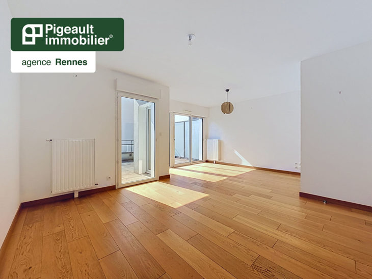 Maison – Appartement T4 en copropriété à vendre – Rennes – Quartier Lorient Saint-Brieuc – Double garage – Terrasse - AG3741