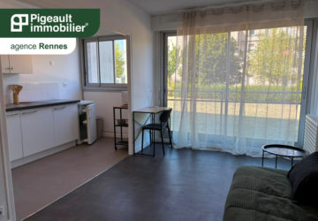 Appartement Rennes 1 pièce – 26.24 m2 – Allée Jean de la Varende – Beaulieu – Proche Université – DPE C - SC202746
