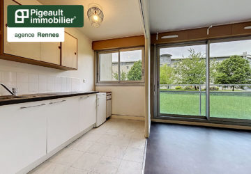 Appartement Rennes 1 pièce – 26.24 m2 – Allée Jean de la Varende – Beaulieu – Proche Université – DPE C - SC202746