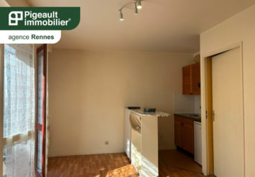 STUDIO –  Non meublé – Garage fermé et balcon – Quartier Arsenal Redon - SC202061