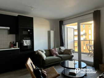 Appartement T2 –  40.25 m2 – Balcon et parking – Nord/Saint Martin