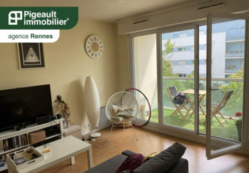 Appartement T2 – Loggia et garage sous-sol – Quartier Bellangerais – Rennes - SC9678