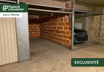 Garage à vendre – Rennes – Colombier – Centre ville - AG3108-29