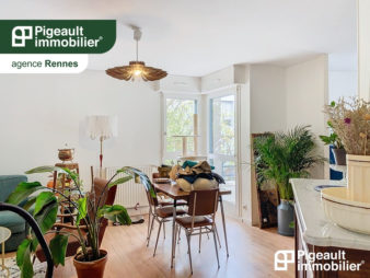 Appartement T2 BIS- 59.85 m² – Quartier Lorient-St Brieuc – Rennes
