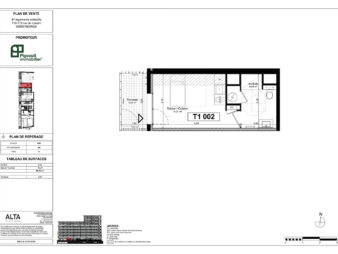Studio à vendre – Rennes – Moulin du Comte – Terrasse