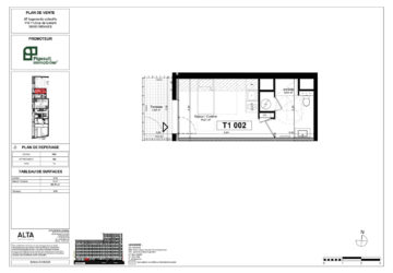 Studio à vendre – Rennes – Moulin du Comte – Terrasse - AG3227-10