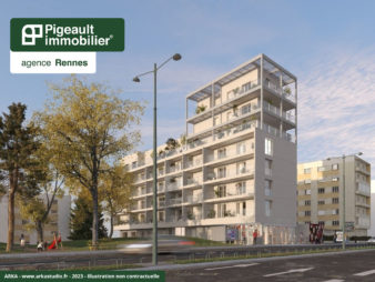 Studio à vendre – Rennes – Moulin du Comte – Terrasse