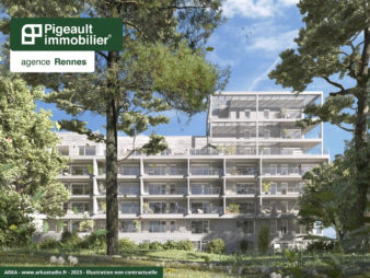 Appartement T2 à vendre – Rennes – Moulin du Comte – Balcon – Parking – Dernier étage