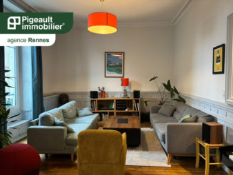 Appartement en plein centre ville – 5 pièces à RENNES