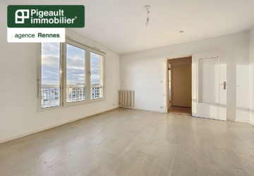 T3 à vendre – Rennes Centre ville – Tour d&rsquo;Auvergne – vue dégagée – Garage double - AG3451-11
