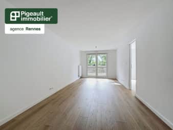Appartement T3 à vendre – Rennes quartier Longs Champs – Garage – Balcons – Cave – Vue sur verdure