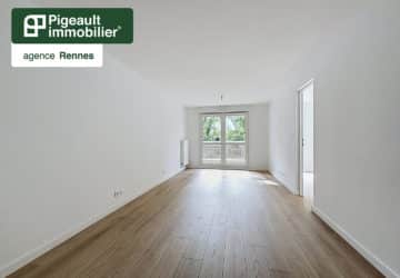 Appartement T3 à vendre – Rennes quartier Longs Champs – Garage – Balcons – Cave – Vue sur verdure - AG3533