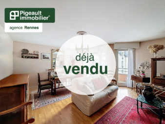 Appartement T3 à vendre – Rennes centre ville – Dinan Chezy – DPE C – Ascenseur – Balcon – Garage et cave