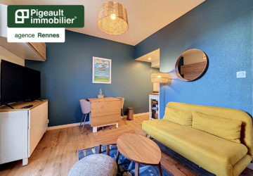 Appartement T1 bis à vendre – Rennes Alphonse Guerin – Vélodrome – Parfait état – Cave – Parking aérien - AG3646