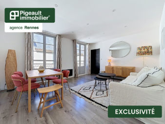 Appartement T3 à vendre – Rennes Centre ville – Terrasse – parfait état – 2 chambres