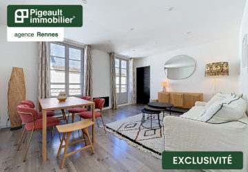 Appartement T3 à vendre – Rennes Centre ville – Terrasse – parfait état – 2 chambres - AG3728