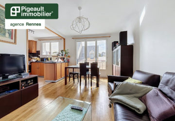 Appartement T4 à vendre – Rennes Sacré Coeurs – 3 chambres – Cave et Grenier - AG3784