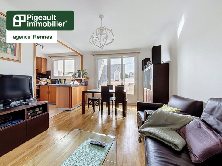 Appartement T4 à vendre – Rennes Sacré Coeurs – 3 chambres – Cave et Grenier - AG3784