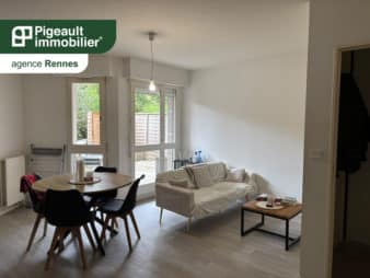 Appartement T2 – Avec 2 terrasses et garage – Quartier Poterie – Rennes