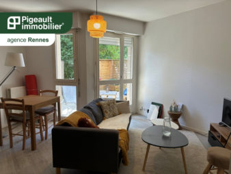 Appartement T2 – Avec 2 terrasses et garage – Quartier Poterie – Rennes
