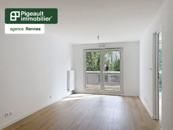 Appartement T3 à vendre – Rennes quartier Longs Champs – Garage – Balcons – Cave – Vue sur verdure