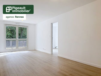 Appartement T3 à vendre – Rennes quartier Longs Champs – Garage – Balcons – Cave – Vue sur verdure