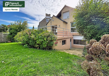 Maison à vendre Rennes quartier Sévigné – Jardin clos – Beaux volumes - AG3721