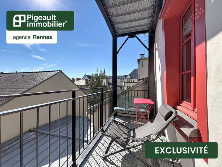 Appartement 3 pièces 57 m² · à Rennes · 56,6 m² · 277 455 €