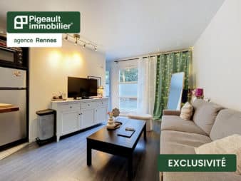 Appartement T2 à vendre – 1 chambre – Rennes – Arsenal Redon – Centre Ville